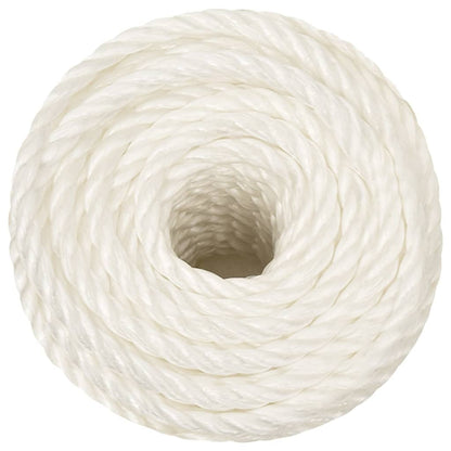 vidaXL Corde de travail Blanc 12 mm 25 m polypropylène