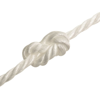 vidaXL Corde de travail Blanc 12 mm 100 m polypropylène