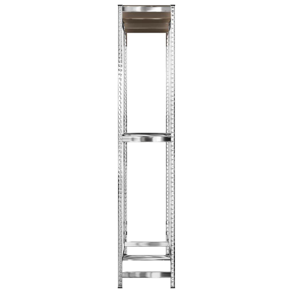 vidaXL Porte-pneus à 2 niveaux Argenté 110x40x180 cm Acier