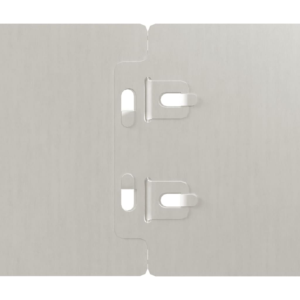 vidaXL Bordures de pelouse 10 pcs 10x103 cm acier corten flexible
