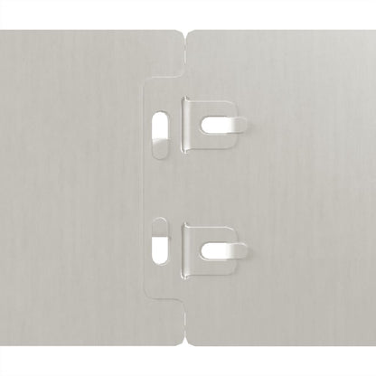 vidaXL Bordures de pelouse 50 pcs 10x103 cm acier corten flexible