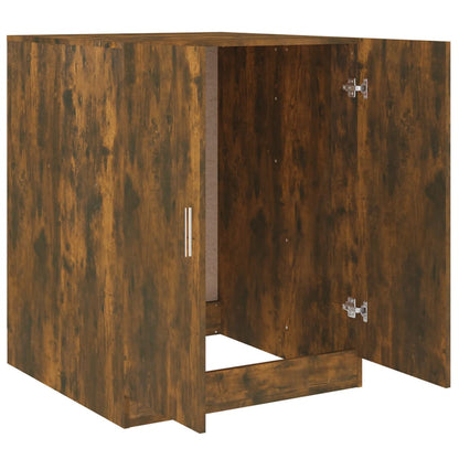 vidaXL Armoire de machine à laver Chêne fumé Bois d’ingénierie