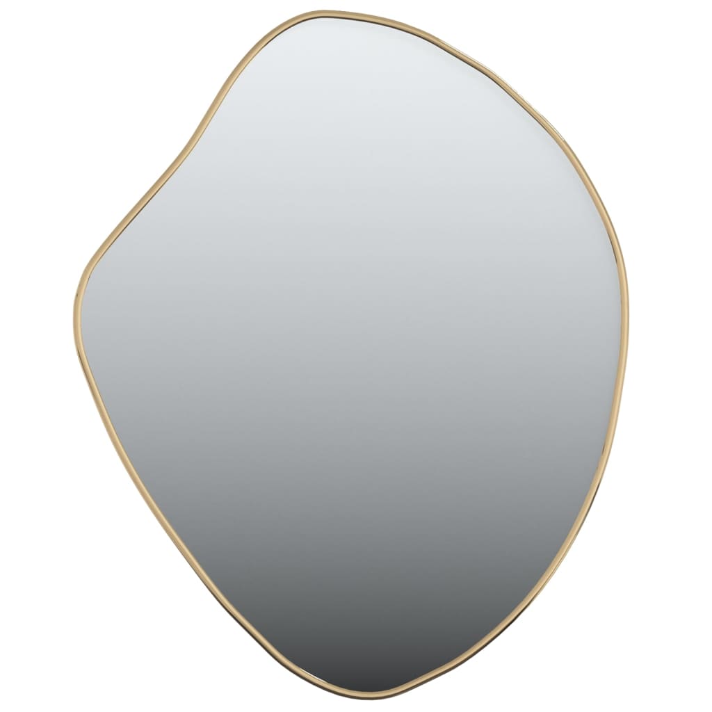vidaXL Miroir mural Doré 60x50 cm