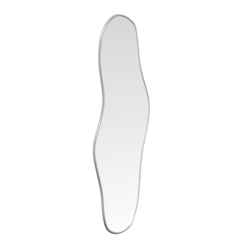vidaXL Miroir mural Argenté 100x45 cm