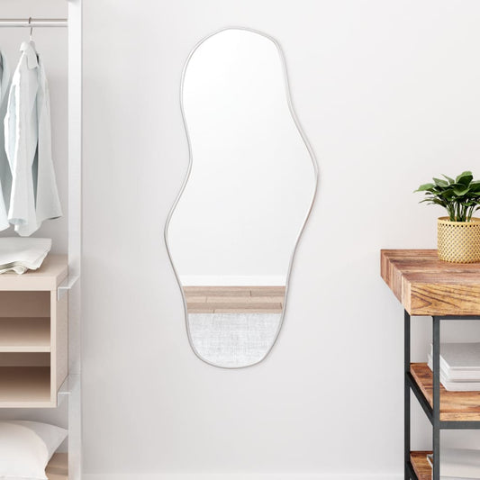 vidaXL Miroir mural Argenté 100x45 cm