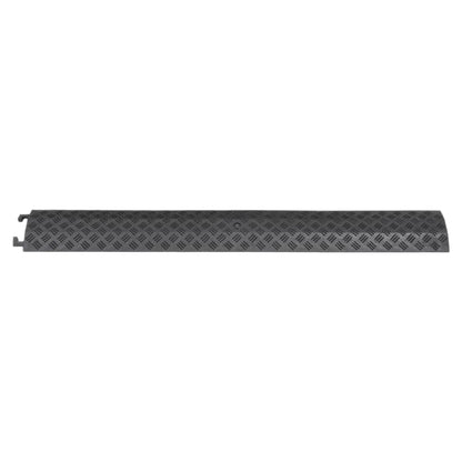 vidaXL Rampes de protection de câble 2 pcs 98,5 cm Noir