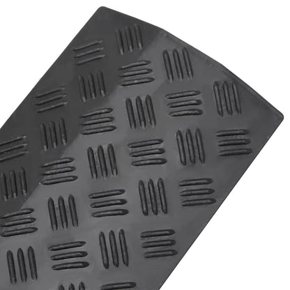 vidaXL Rampes de protection de câble 2 pcs 98,5 cm Noir