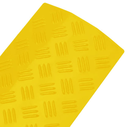 vidaXL Rampes de protection de câble 2 pcs 98,5 cm Jaune