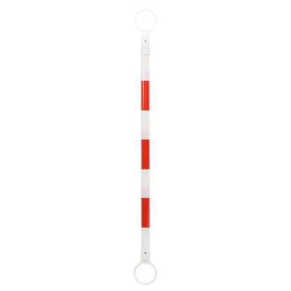 vidaXL Barres de cônes de circulation rétractables 10pcs ABS 116-197cm