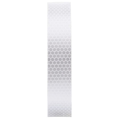 vidaXL Bande réfléchissante Blanc 2,5 cmx20 m PVC