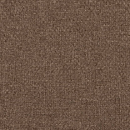 vidaXL Coussins décoratifs lot de 2 Marron Ø15x50 cm Tissu