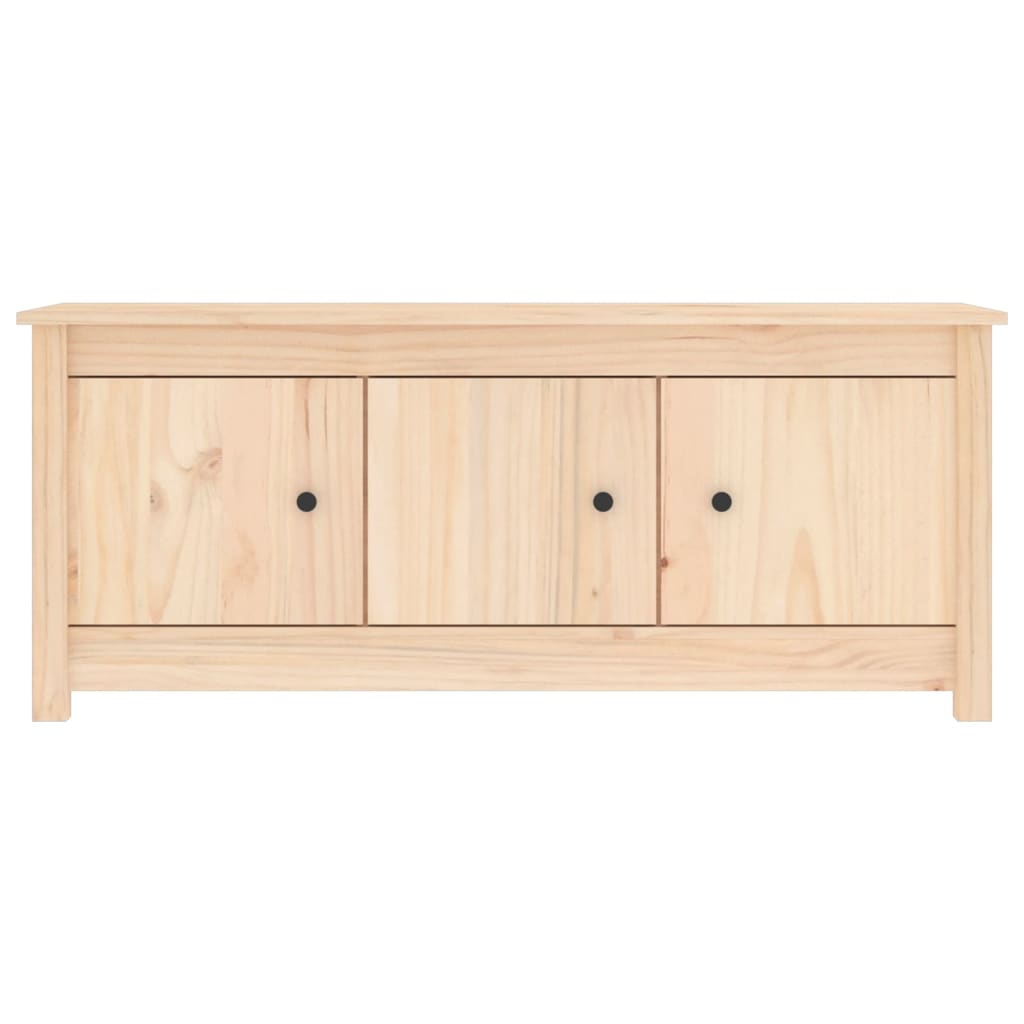 vidaXL Armoire à chaussures 110x38x45,5 cm Bois de pin massif