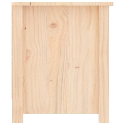 vidaXL Armoire à chaussures 110x38x45,5 cm Bois de pin massif