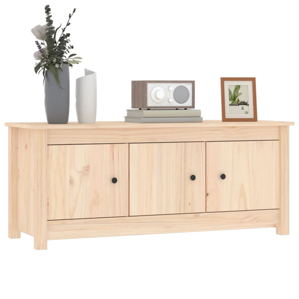 vidaXL Armoire à chaussures 110x38x45,5 cm Bois de pin massif