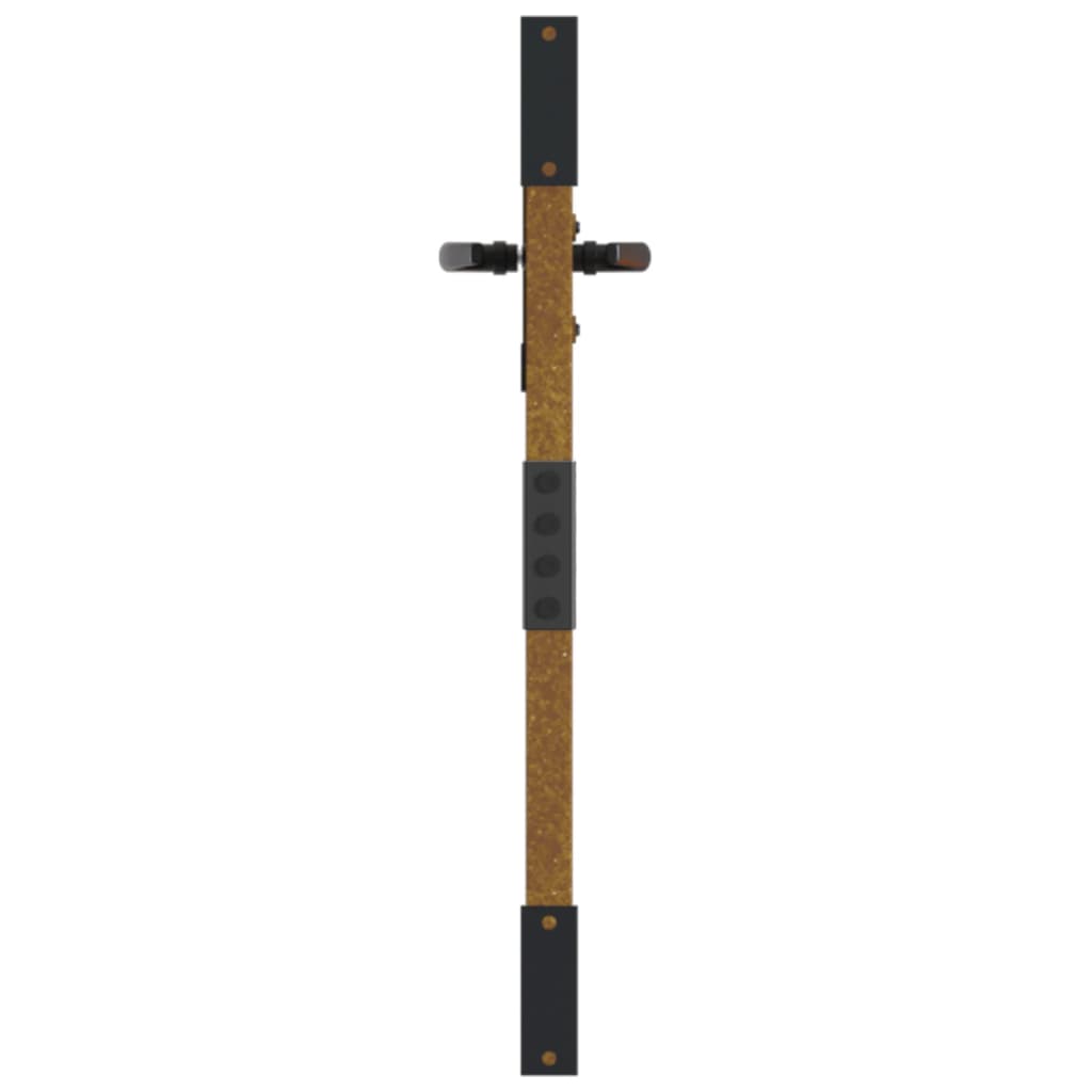 vidaXL Portail de jardin 85x75 cm acier corten conception d'arbre
