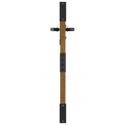 vidaXL Portail de jardin 85x75 cm acier corten conception d'arbre