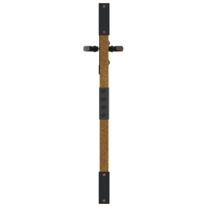 vidaXL Portail de jardin 85x100 cm acier corten conception de l'arbre