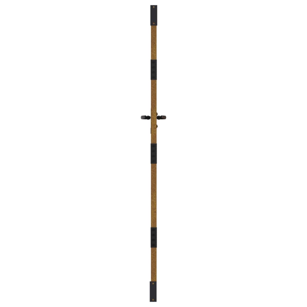 vidaXL Portail de jardin 85x175 cm acier corten conception de l'arbre
