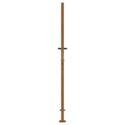 vidaXL Portail de jardin 105x180 cm acier corten conception de l'arbre