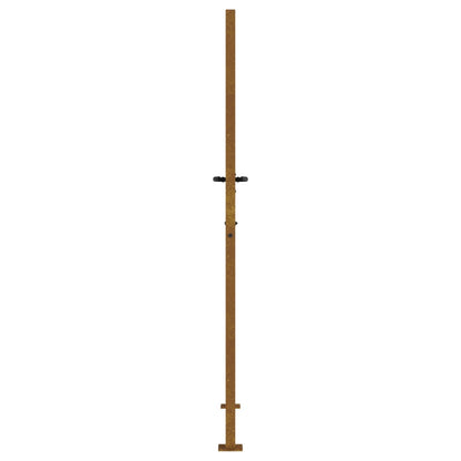 vidaXL Portail de jardin 105x205 cm acier corten conception de l'arbre