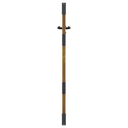 vidaXL Portail de jardin 85x150 cm acier corten conception de carré