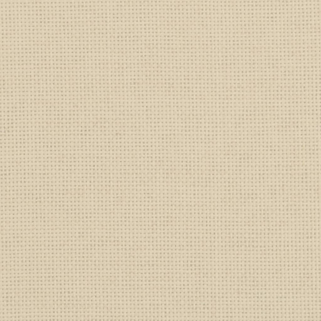 vidaXL Lit pour chien crème 70x52x30 cm tissu