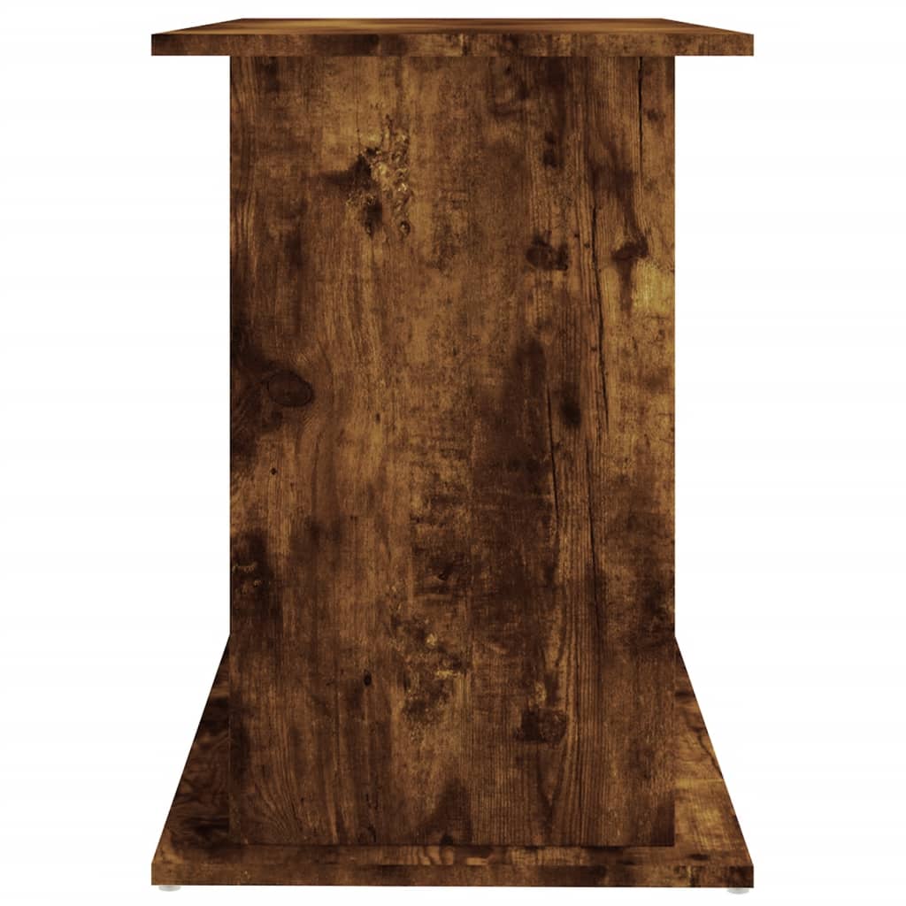 vidaXL Support pour aquarium chêne fumé 101x41x58 cm bois d'ingénierie