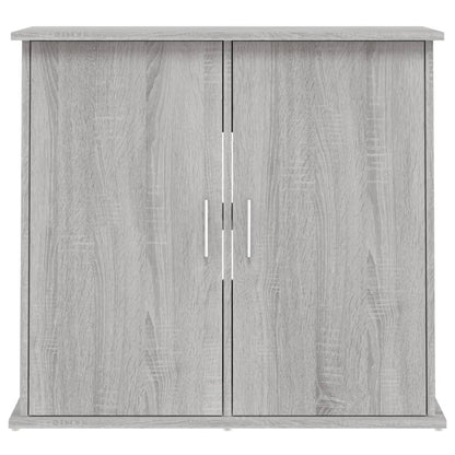 vidaXL Support pour aquarium sonoma gris 81x36x73 cm bois d'ingénierie
