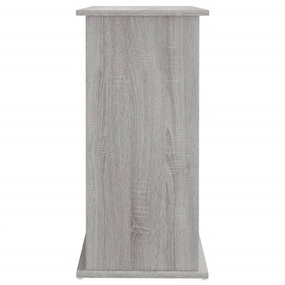 vidaXL Support pour aquarium sonoma gris 81x36x73 cm bois d'ingénierie