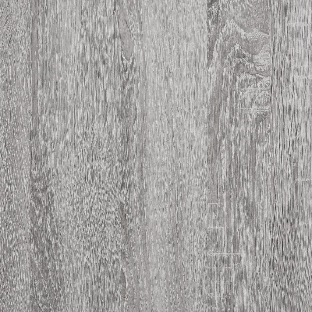 vidaXL Support pour aquarium sonoma gris 81x36x73 cm bois d'ingénierie