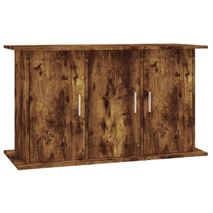 vidaXL Support pour aquarium chêne fumé 101x41x58 cm bois d'ingénierie