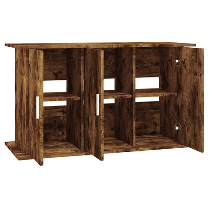 vidaXL Support pour aquarium chêne fumé 101x41x58 cm bois d'ingénierie