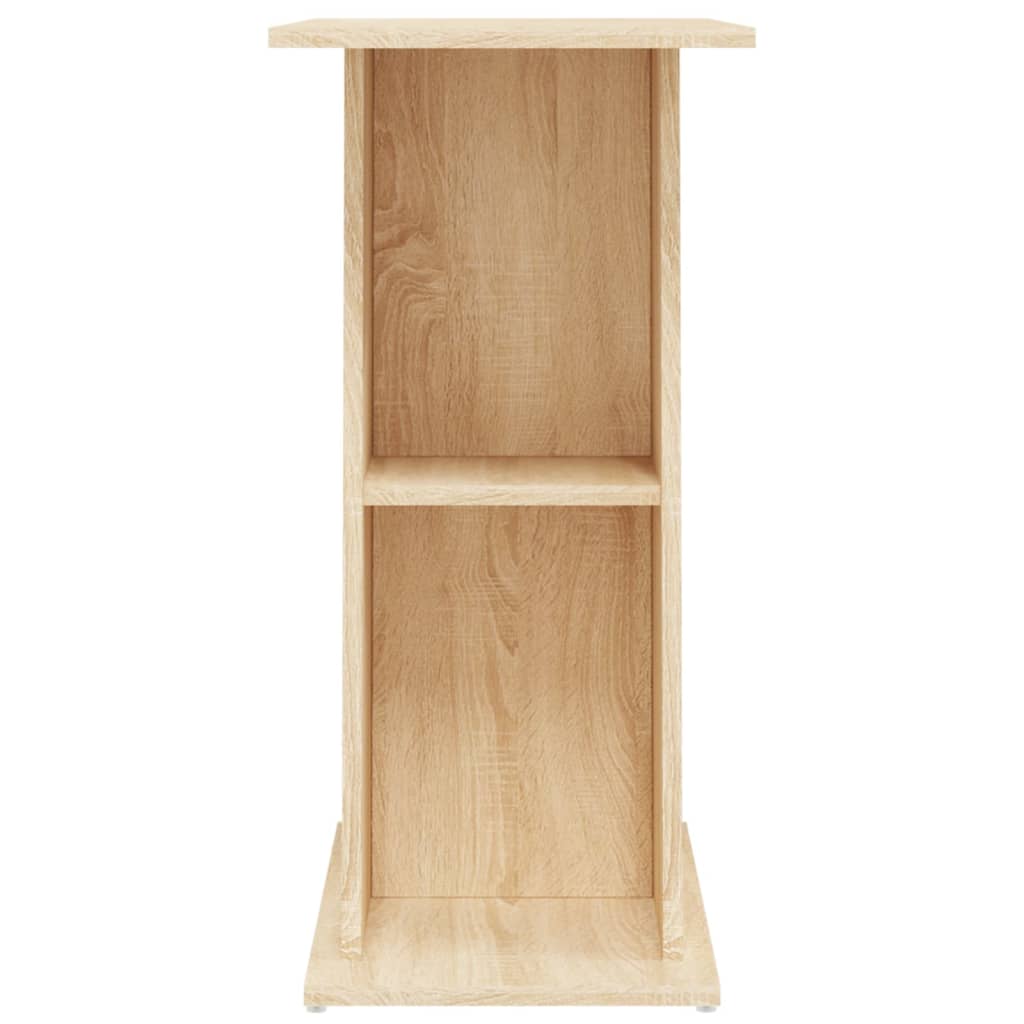 vidaXL Support pour aquarium chêne sonoma 75x36x72,5 cm