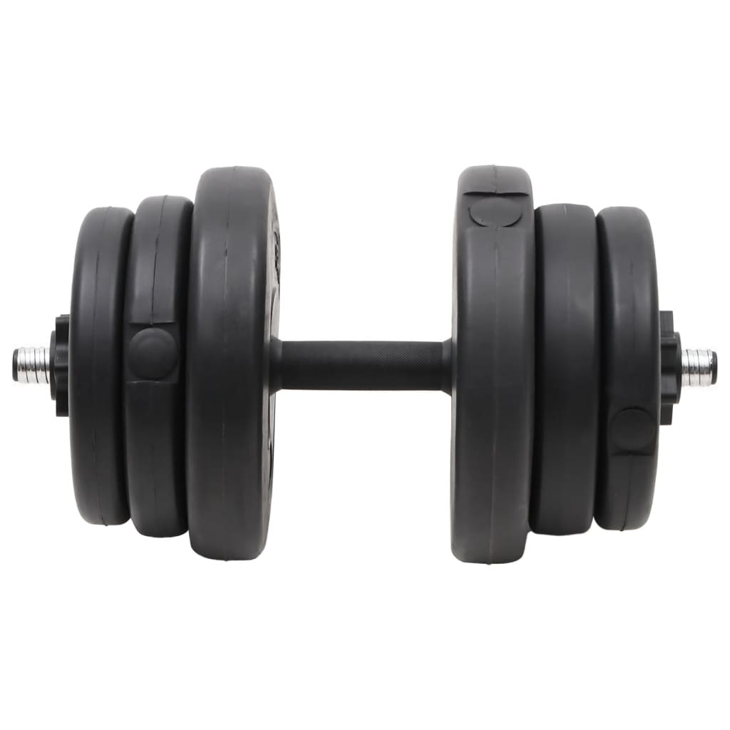 vidaXL Haltère avec plaques 40 kg