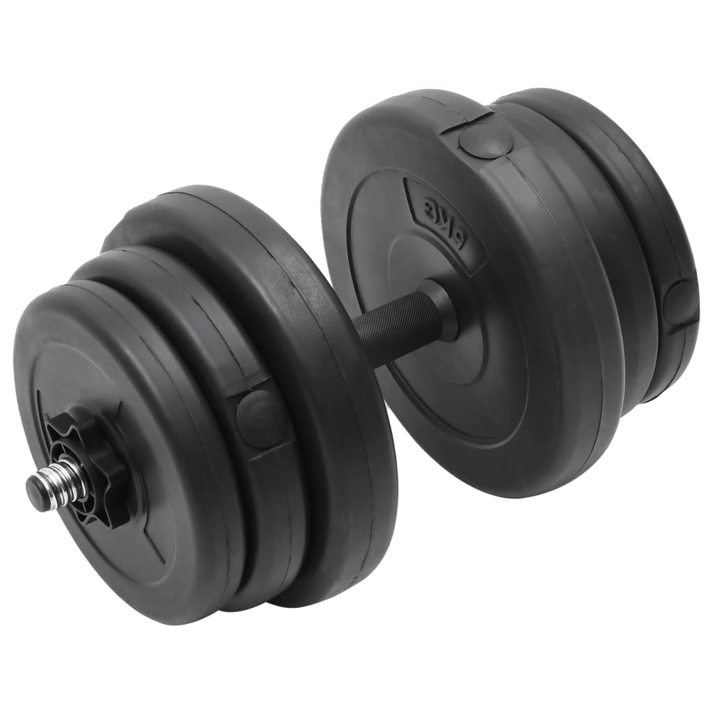 vidaXL Haltère avec plaques 40 kg