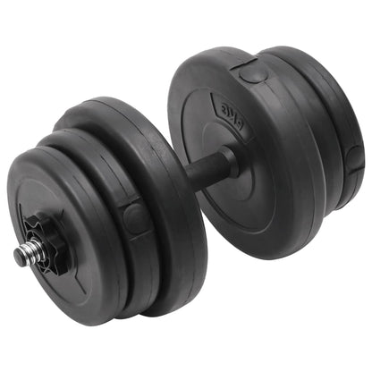 vidaXL Haltère avec plaques 40 kg