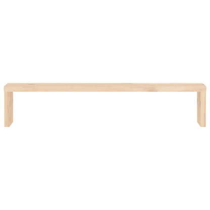 vidaXL Support pour moniteur 50x27x10 cm Bois de pin solide