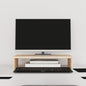 vidaXL Support pour moniteur 50x27x10 cm Bois de pin solide