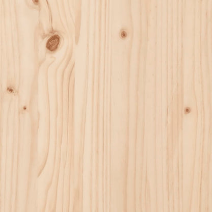vidaXL Support pour moniteur 100x27x14 cm Bois de pin solide
