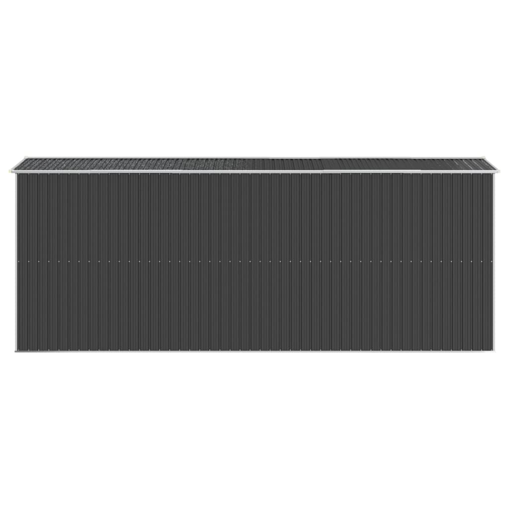 vidaXL Abri de jardin Anthracite 192x523x223 cm Acier galvanisé