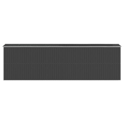 vidaXL Abri de jardin Anthracite 192x689x223 cm Acier galvanisé