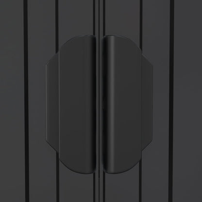 vidaXL Abri de jardin Anthracite 192x938x223 cm Acier galvanisé
