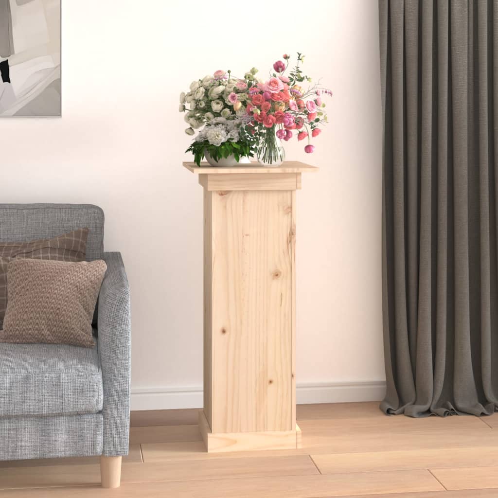 vidaXL Support à fleurs 40x40x90 cm Bois de pin solide