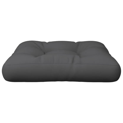 vidaXL Coussin de palette gris 50x50x12 cm tissu