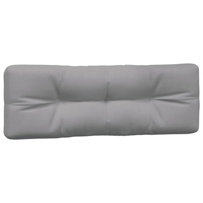 vidaXL Coussins de palette 5 pcs gris tissu