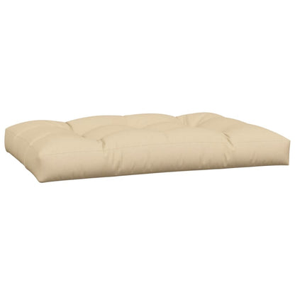 vidaXL Coussins de palette 5 pcs beige tissu