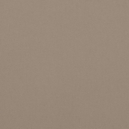 vidaXL Coussin de palette taupe 58x58x10 cm tissu