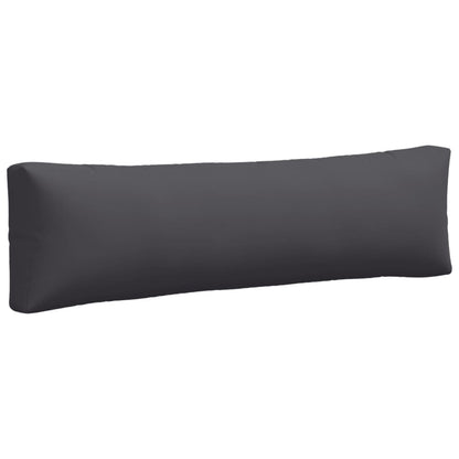 vidaXL Coussins de palette lot de 2 anthracite tissu