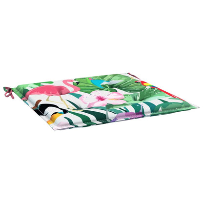 vidaXL Coussins de chaise de jardin lot de 4 multicolore 40x40x3 cm