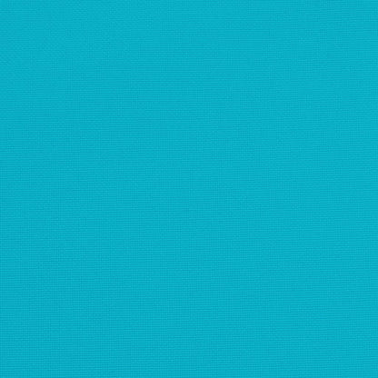vidaXL Coussins de chaise de jardin lot de 6 turquoise 50x50x3cm tissu